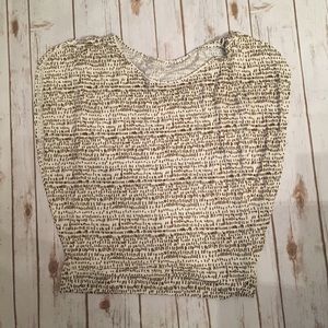 Loft dolman short sleeve blouse